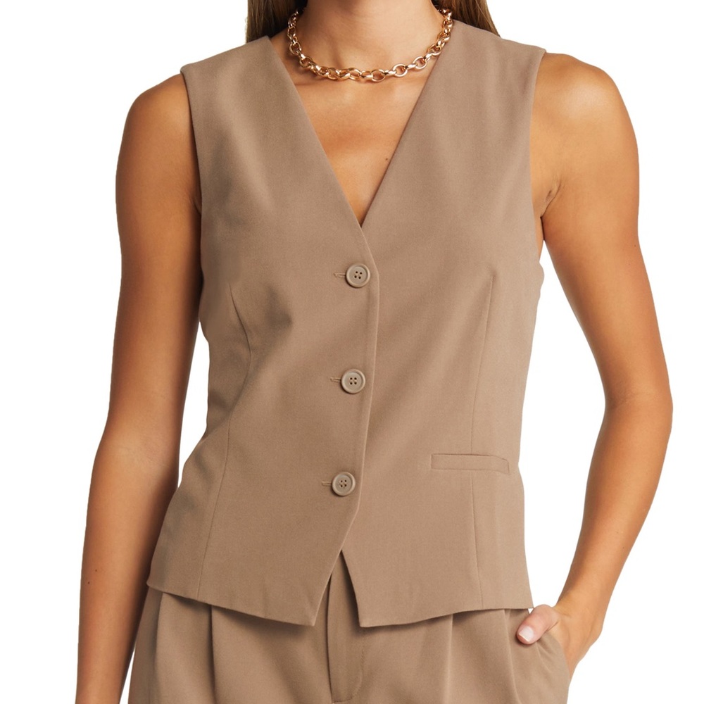Open Edit fitted vest